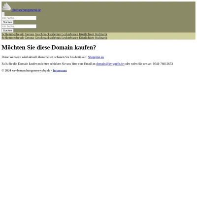 Screenshot überraschungsmenü.de