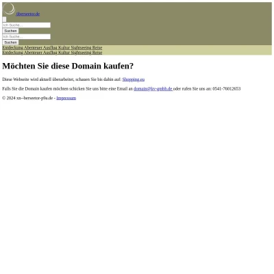 Screenshot überseetor.de