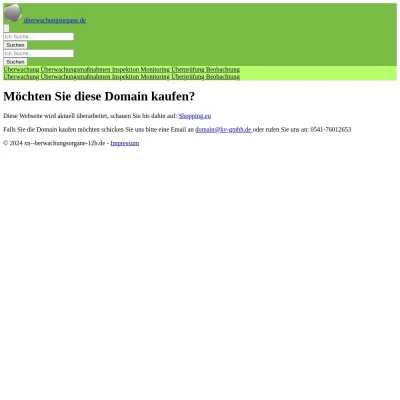 Screenshot überwachungsorgane.de