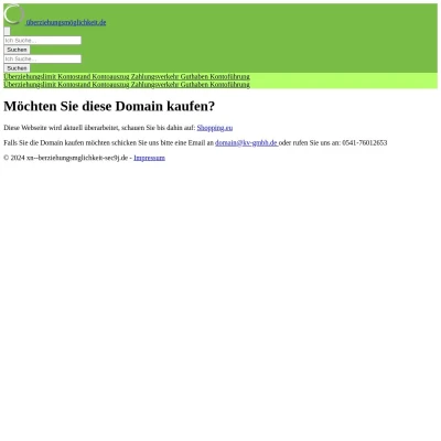 Screenshot überziehungsmöglichkeit.de