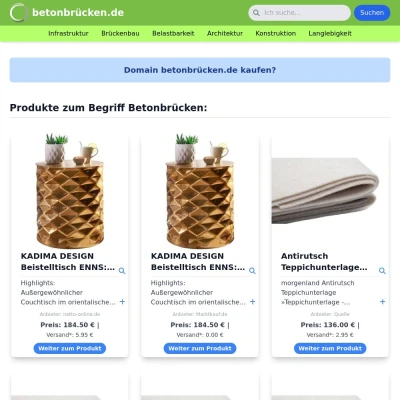 Screenshot betonbrücken.de