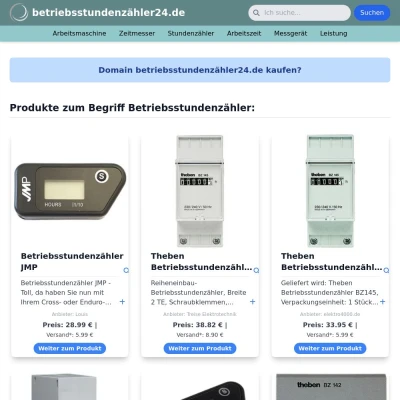 Screenshot betriebsstundenzähler24.de