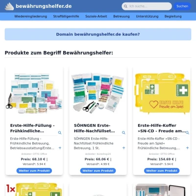 Screenshot bewährungshelfer.de