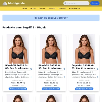 Screenshot bh-bügel.de