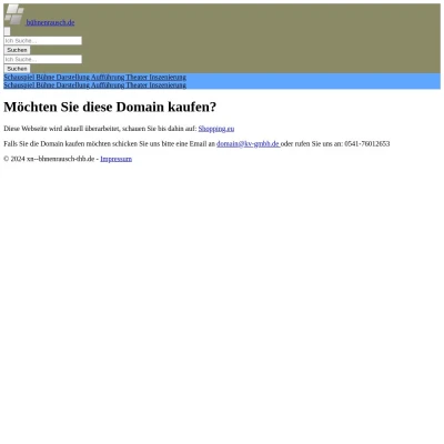 Screenshot bühnenrausch.de