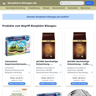 Screenshot biosphäre-bliesgau.de