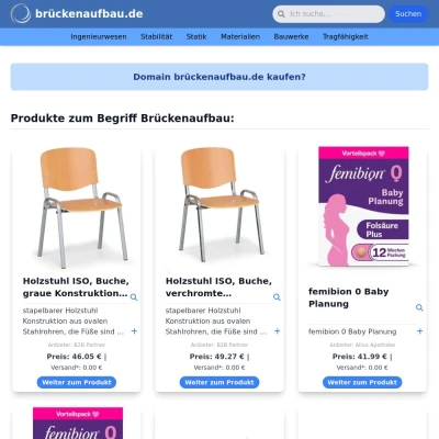 Screenshot brückenaufbau.de