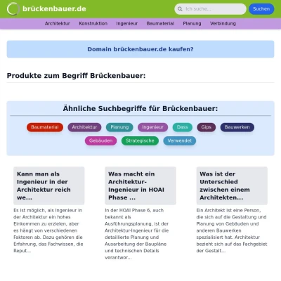 Screenshot brückenbauer.de