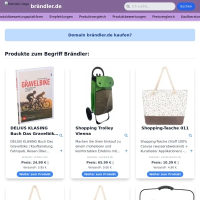 Screenshot brändler.de