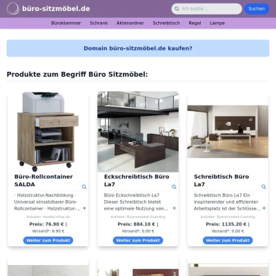 Screenshot büro-sitzmöbel.de