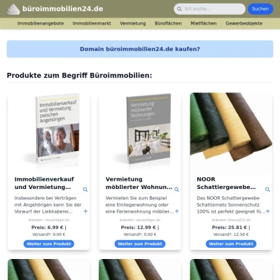 Screenshot büroimmobilien24.de