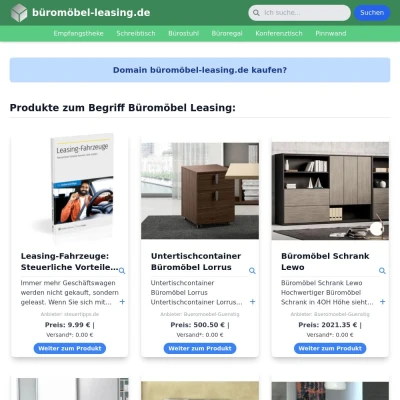 Screenshot büromöbel-leasing.de