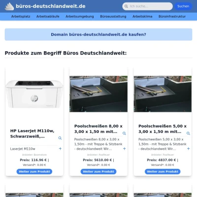 Screenshot büros-deutschlandweit.de