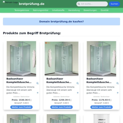 Screenshot brotprüfung.de