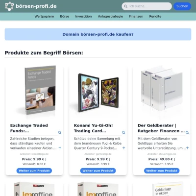 Screenshot börsen-profi.de