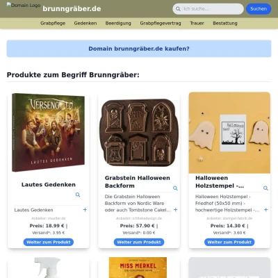 Screenshot brunngräber.de