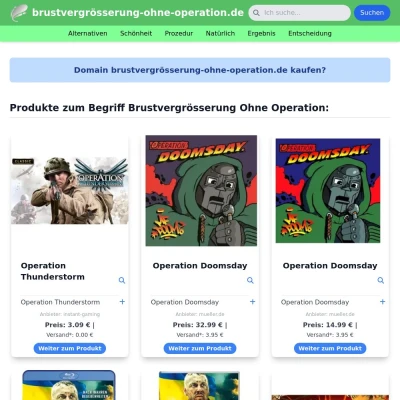 Screenshot brustvergrösserung-ohne-operation.de