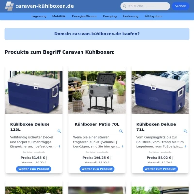 Screenshot caravan-kühlboxen.de