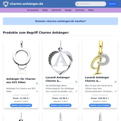 Screenshot charms-anhänger.de