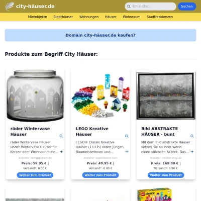 Screenshot city-häuser.de