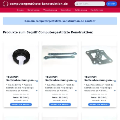 Screenshot computergestützte-konstruktion.de