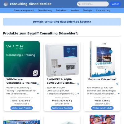 Screenshot consulting-düsseldorf.de