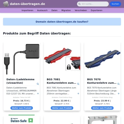 Screenshot daten-übertragen.de