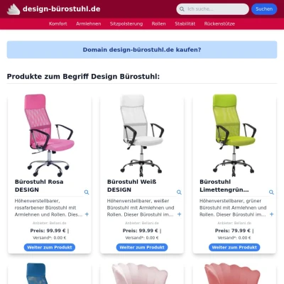 Screenshot design-bürostuhl.de