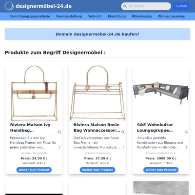 Screenshot designermöbel-24.de