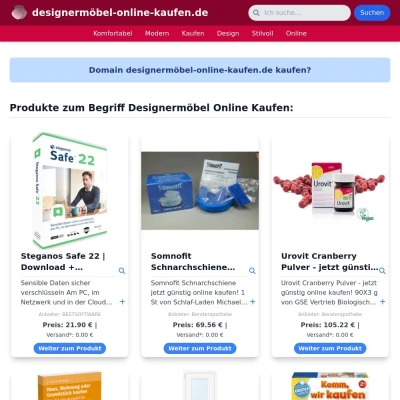 Screenshot designermöbel-online-kaufen.de