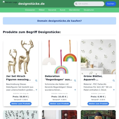 Screenshot designstücke.de