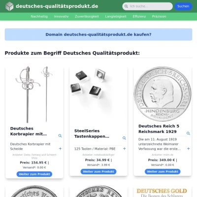 Screenshot deutsches-qualitätsprodukt.de