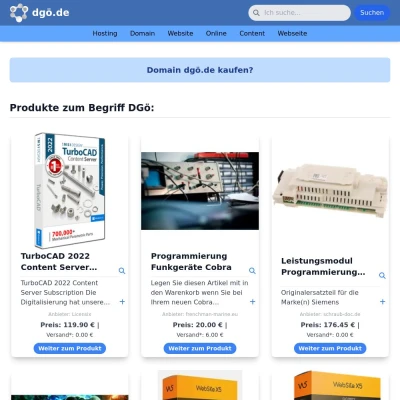 Screenshot dgö.de