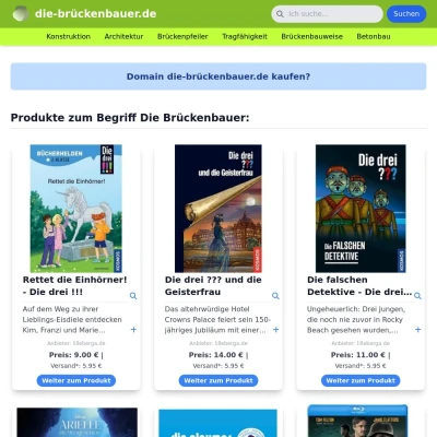 Screenshot die-brückenbauer.de