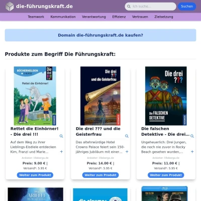 Screenshot die-führungskraft.de