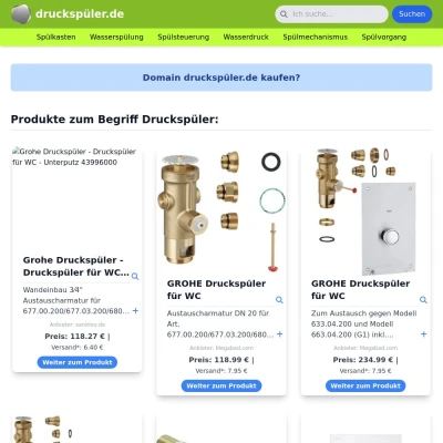 Screenshot druckspüler.de