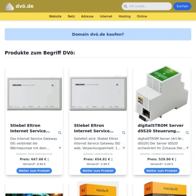Screenshot dvö.de
