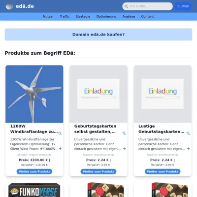 Screenshot edä.de