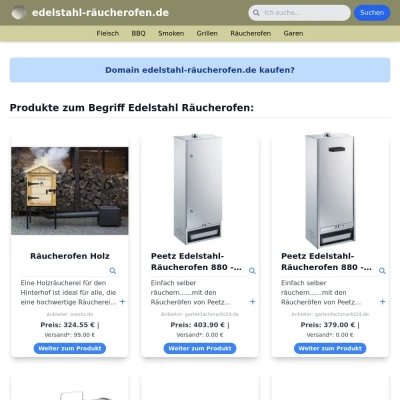 Screenshot edelstahl-räucherofen.de