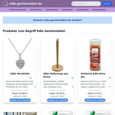 Screenshot edle-gartenmöbel.de