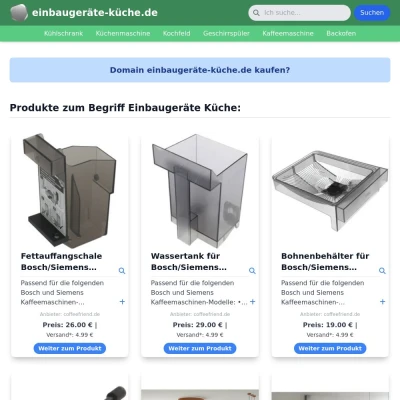 Screenshot einbaugeräte-küche.de