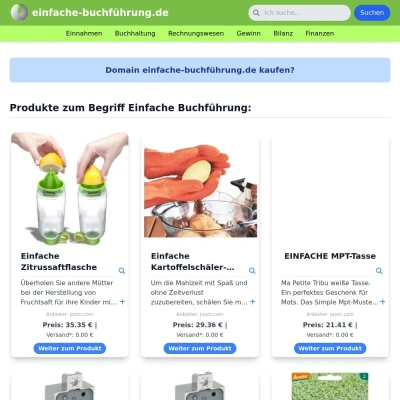 Screenshot einfache-buchführung.de