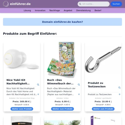Screenshot einführer.de