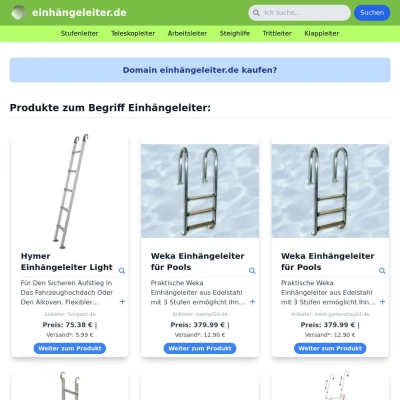 Screenshot einhängeleiter.de