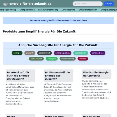 Screenshot energie-für-die-zukunft.de