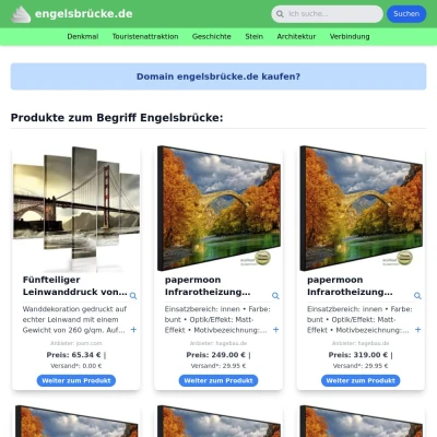Screenshot engelsbrücke.de