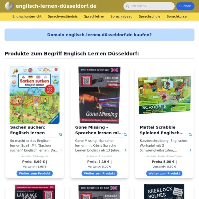 Screenshot englisch-lernen-düsseldorf.de