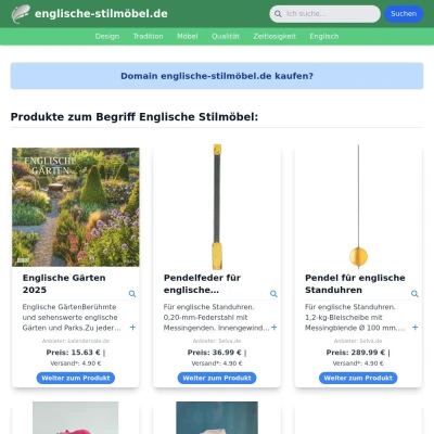 Screenshot englische-stilmöbel.de