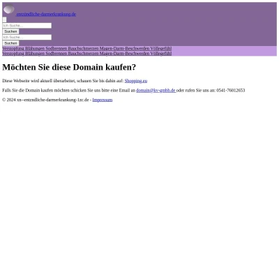 Screenshot entzündliche-darmerkrankung.de