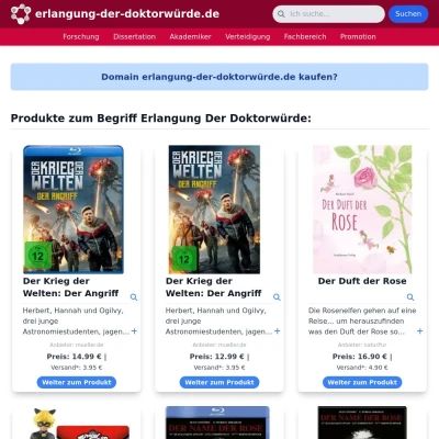 Screenshot erlangung-der-doktorwürde.de